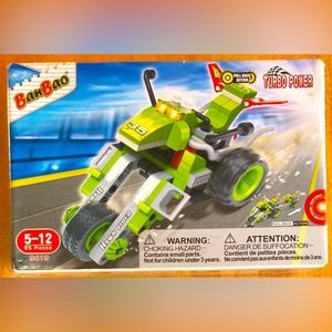 BanBao Turbo Power Racing Trike with Pull-back action. Ban Bao